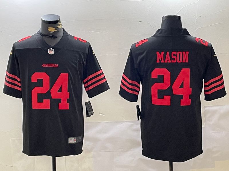 Men San Francisco 49ers #24 Mason Black Second generation 2024 Nike Limited NFL Jersey->indianapolis colts->NFL Jersey